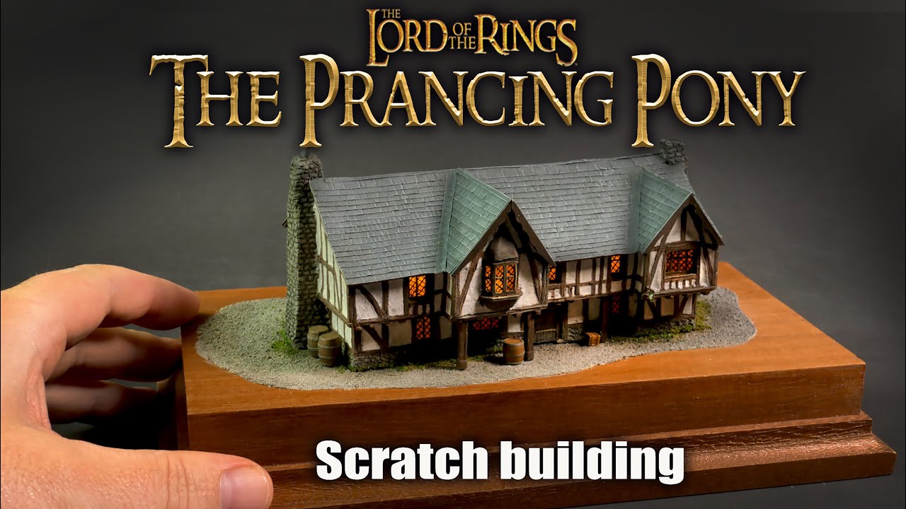 Exemple vid&eacute;o : la r&eacute;alisation d'une auberge miniature pr&eacute;sent&eacute;e sur Wolplay Origins.