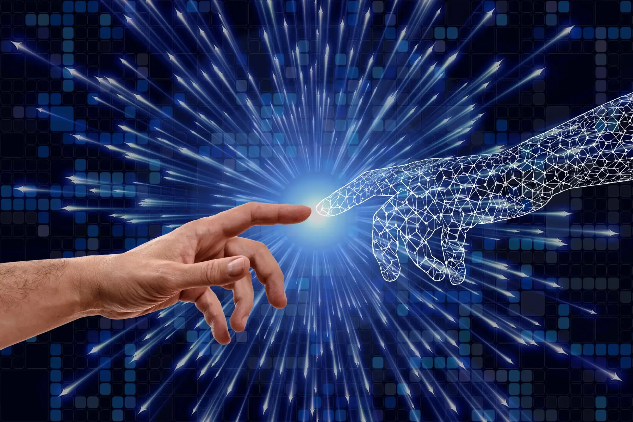 illustration d'un monde digital